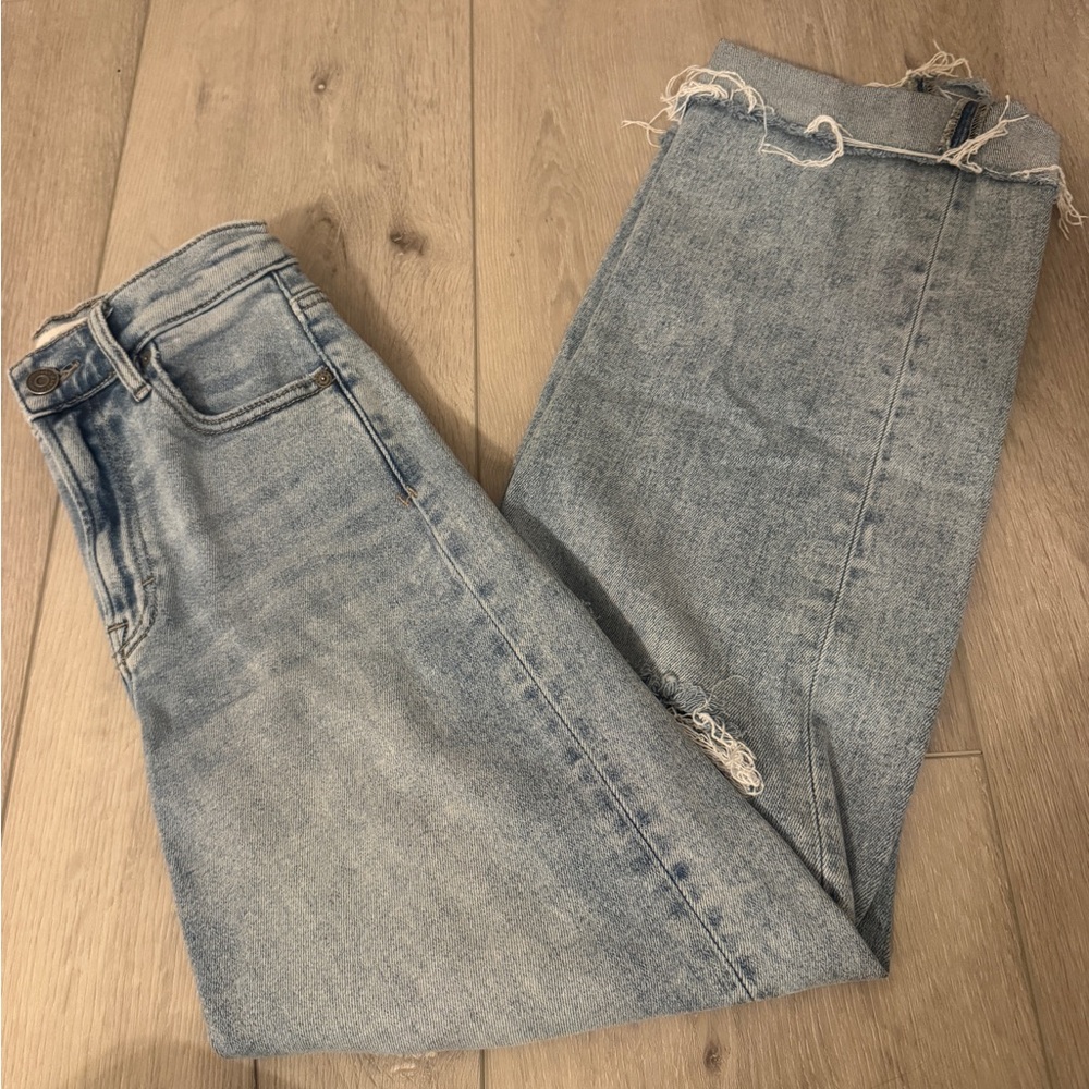Buckle High Rise Jeans